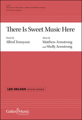 There Is Sweet Music Here SSAA choral sheet music cover